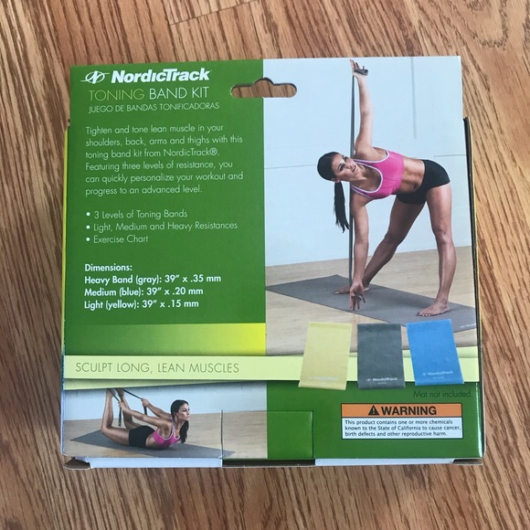 💪🏼NordicTrack toning band kit - Picture 2 of 4
